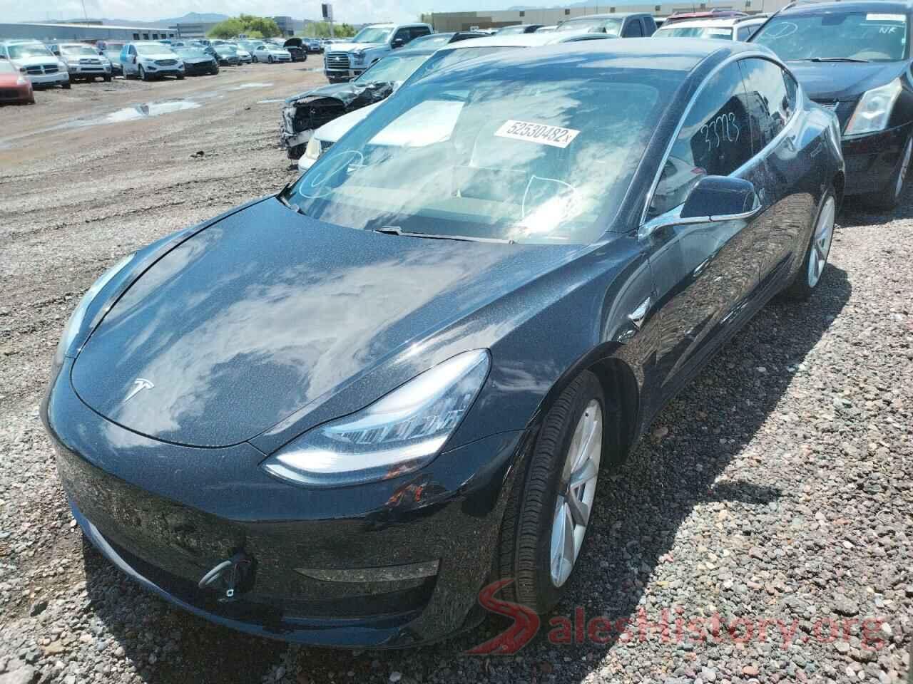 5YJ3E1EB8JF170740 2018 TESLA MODEL 3