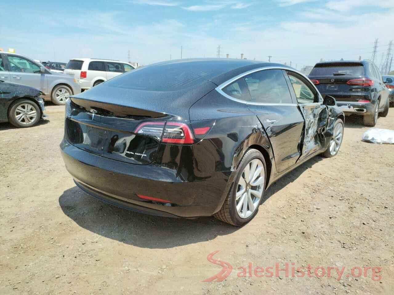 5YJ3E1EB8JF170740 2018 TESLA MODEL 3