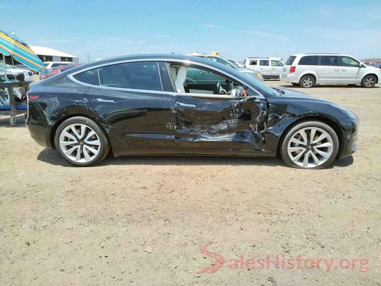 5YJ3E1EB8JF170740 2018 TESLA MODEL 3