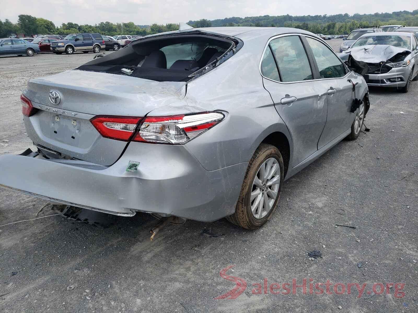 4T1B11HK8KU851102 2019 TOYOTA CAMRY