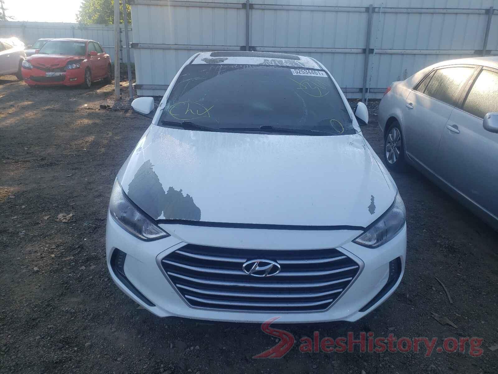 5NPD84LF9HH132450 2017 HYUNDAI ELANTRA