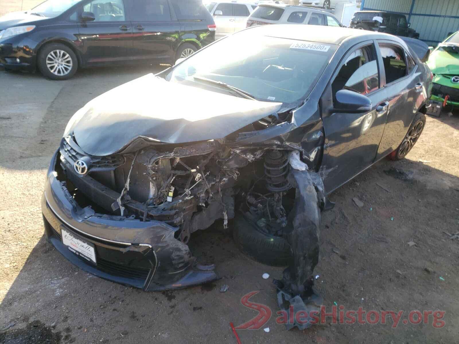 5YFBURHE6GP399160 2016 TOYOTA COROLLA