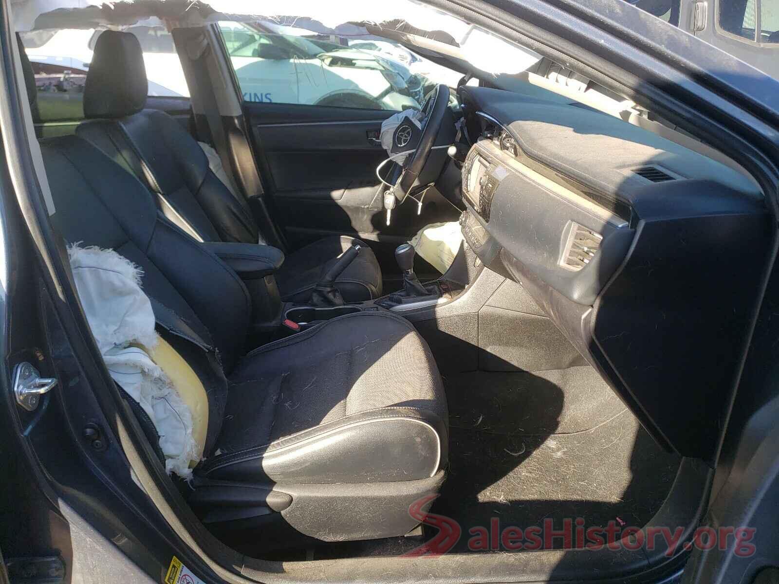 5YFBURHE6GP399160 2016 TOYOTA COROLLA