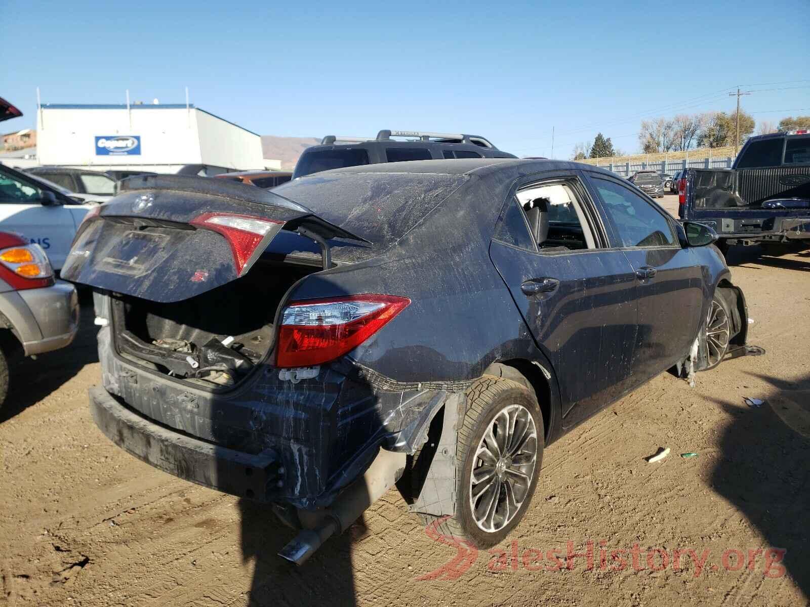 5YFBURHE6GP399160 2016 TOYOTA COROLLA