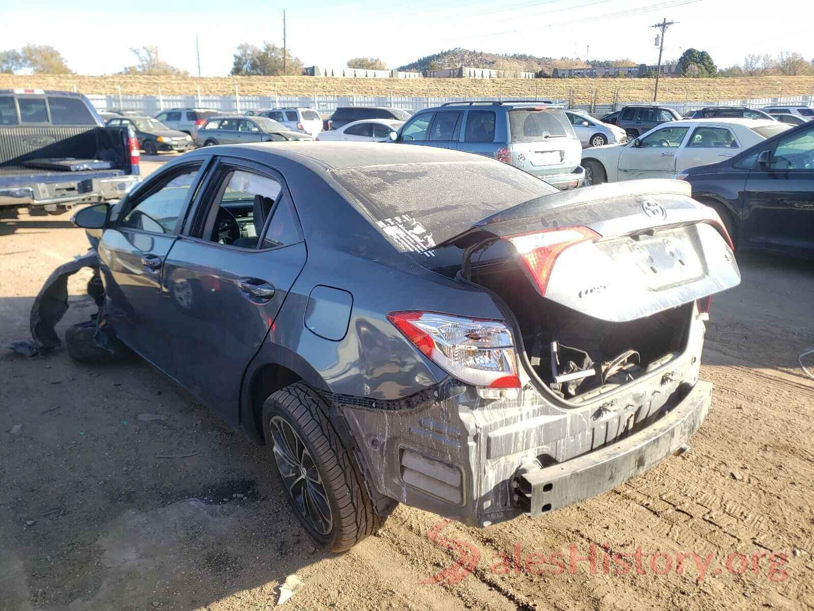 5YFBURHE6GP399160 2016 TOYOTA COROLLA