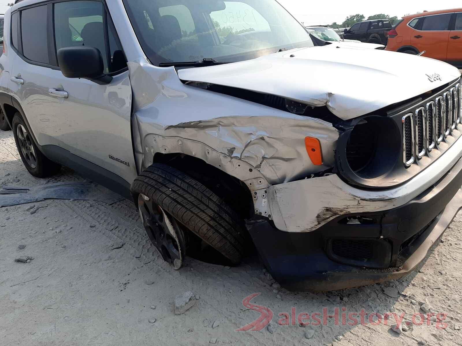 ZACCJBAB4HPG64443 2017 JEEP RENEGADE