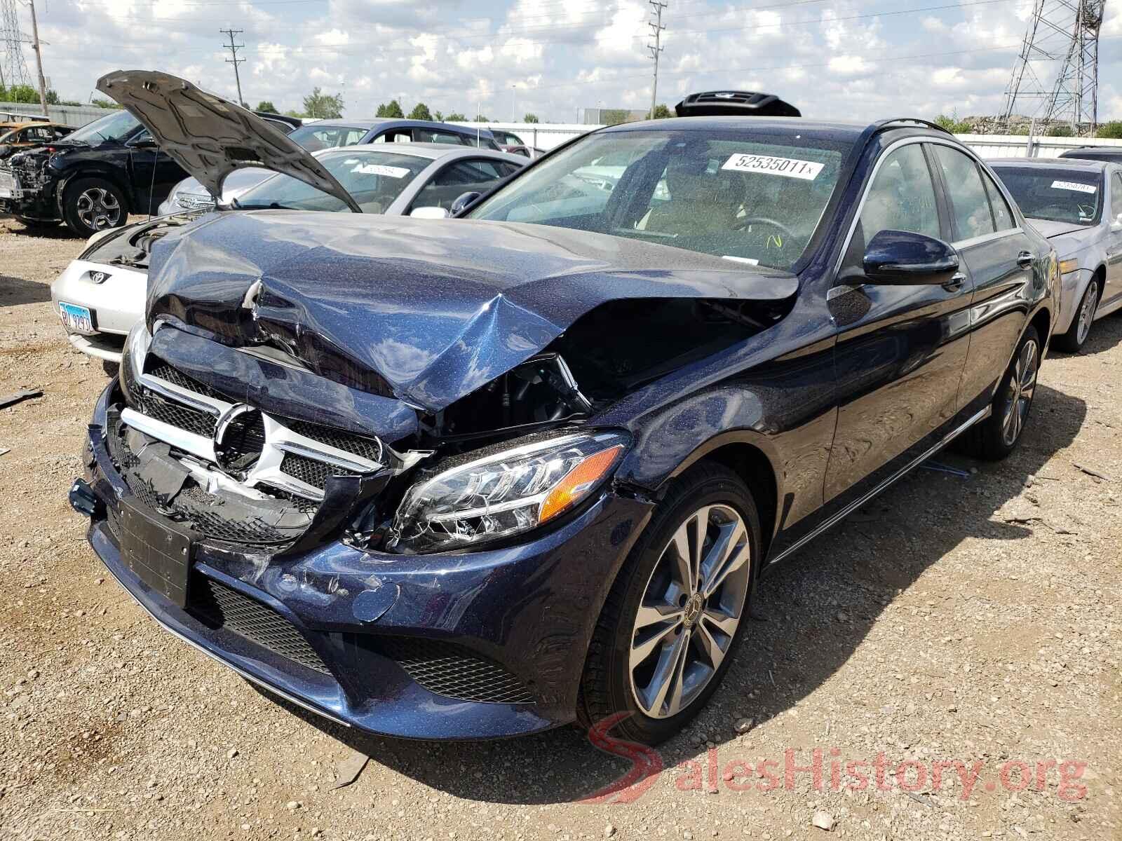 W1KWF8EB4MR615420 2021 MERCEDES-BENZ C-CLASS