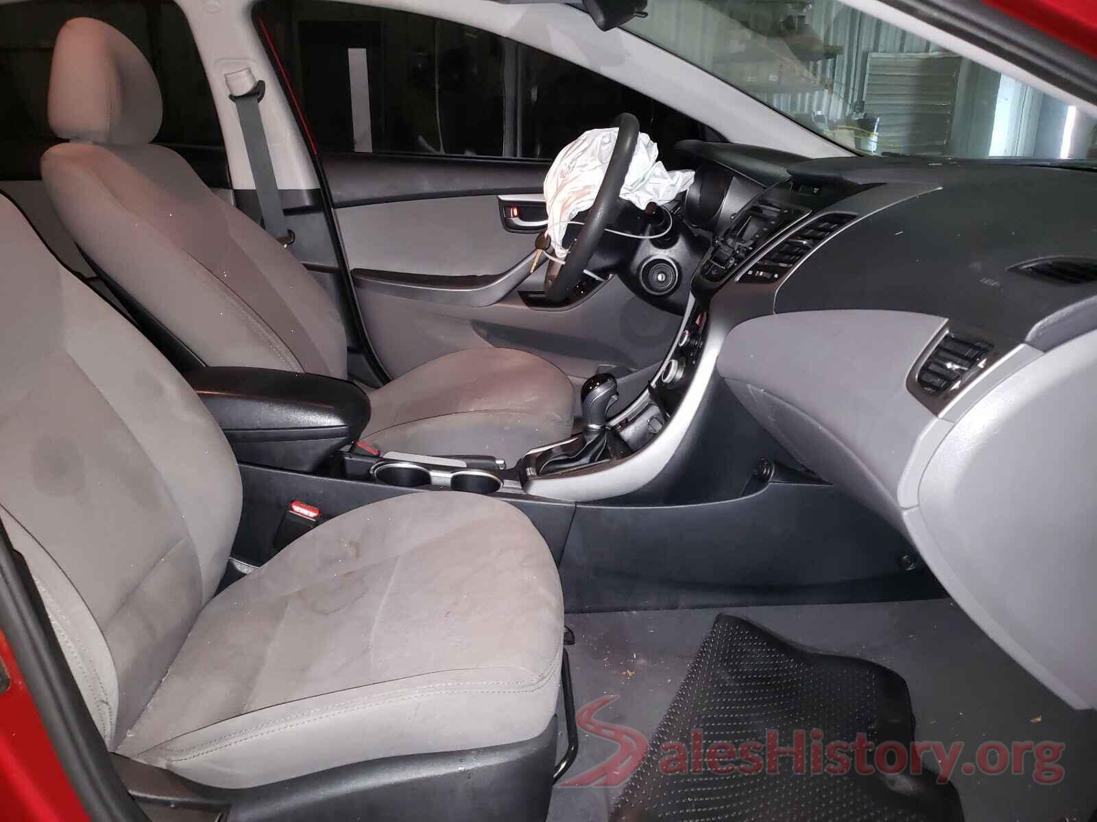 5NPDH4AE4GH683295 2016 HYUNDAI ELANTRA