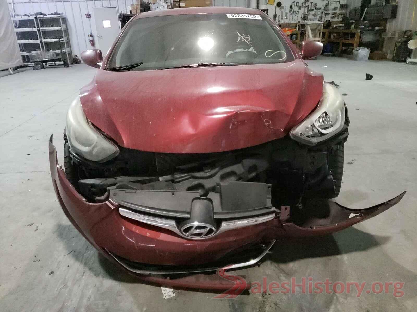 5NPDH4AE4GH683295 2016 HYUNDAI ELANTRA