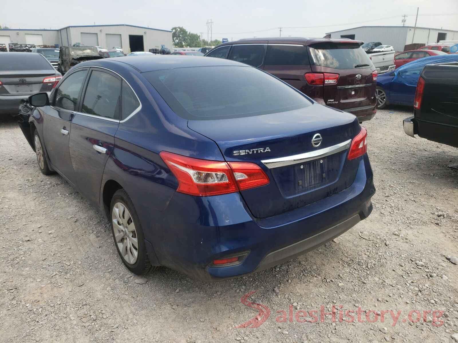 3N1AB7AP2GY261586 2016 NISSAN SENTRA