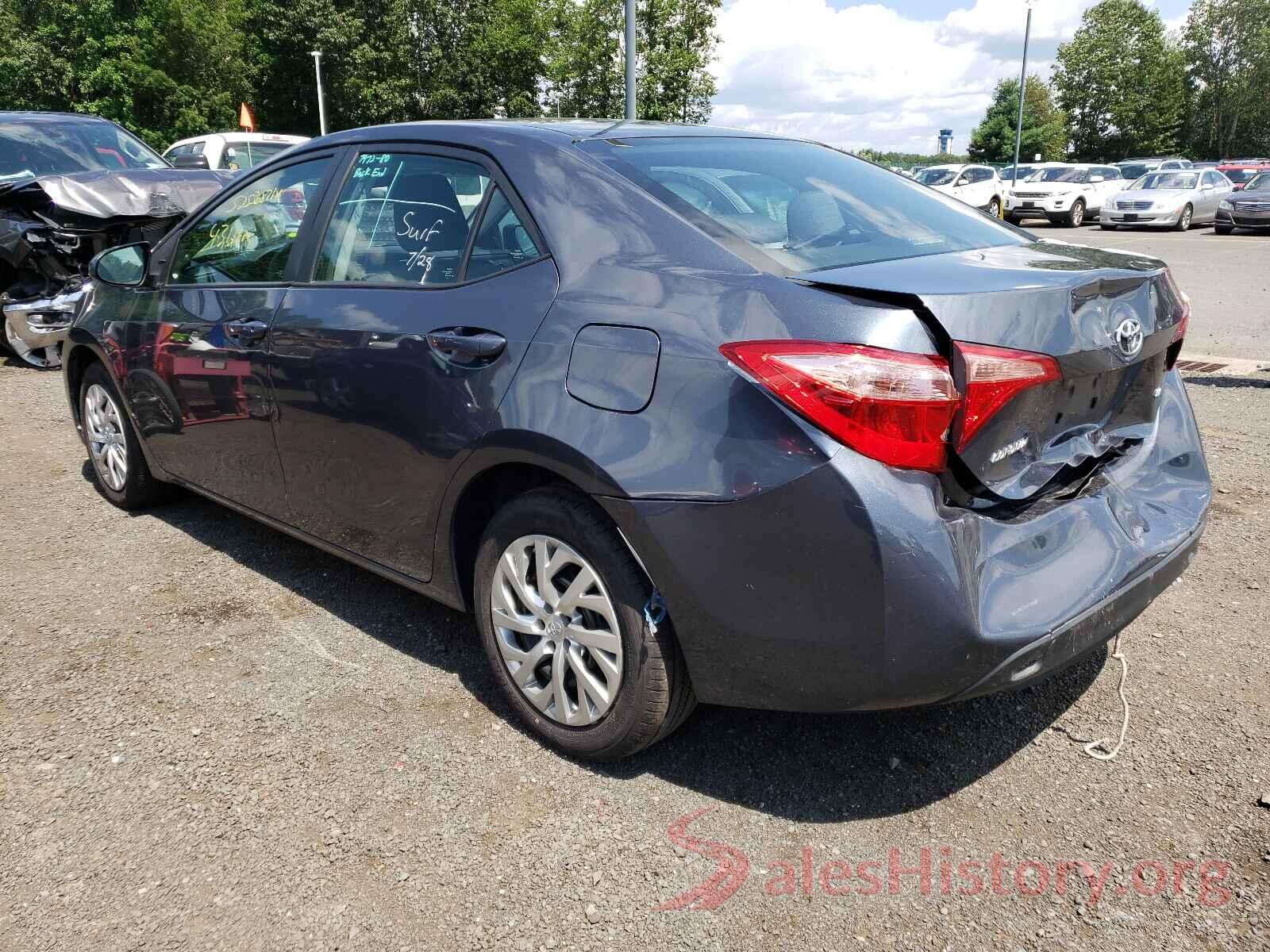 2T1BURHE5KC237304 2019 TOYOTA COROLLA