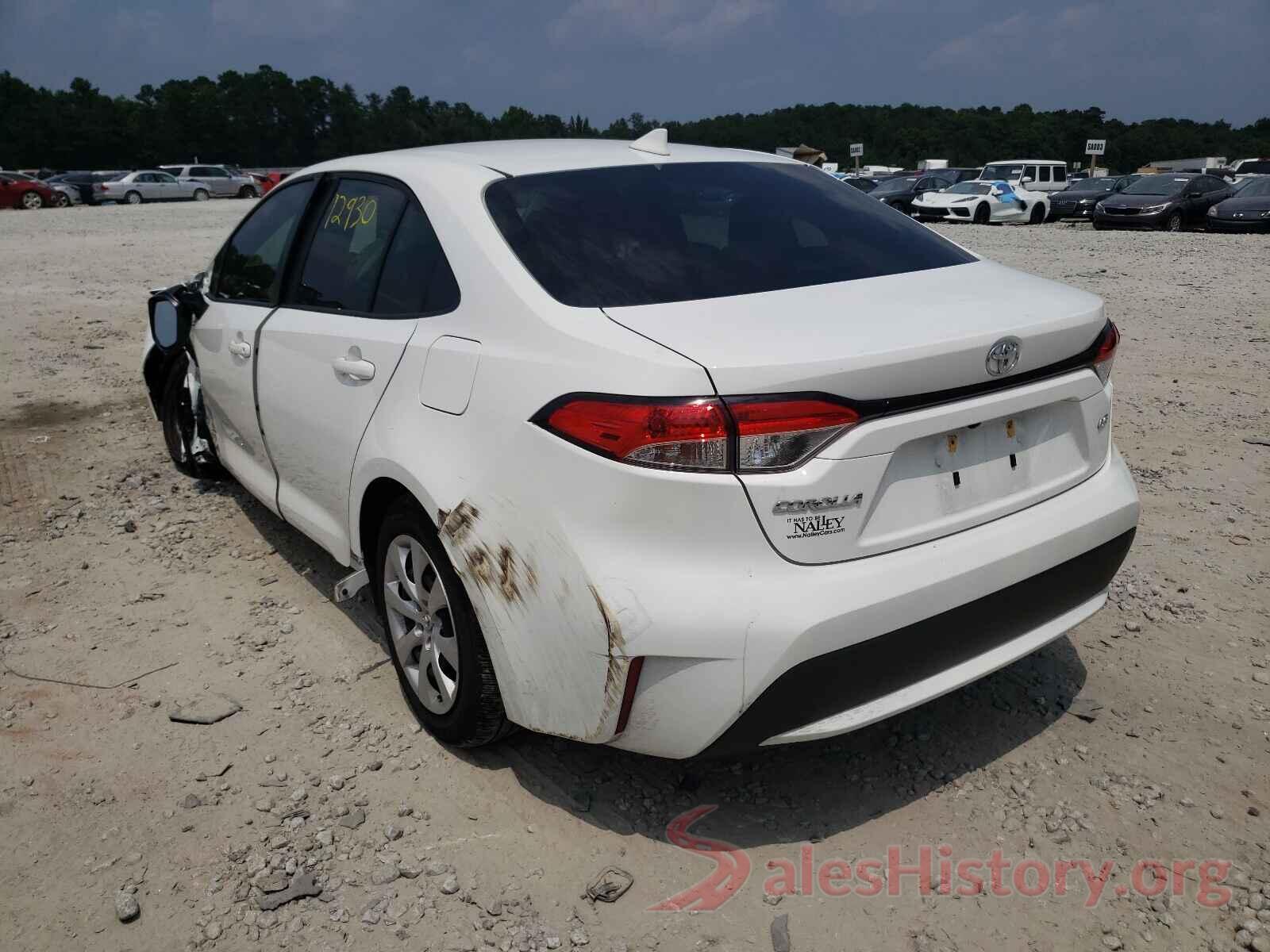 JTDEPMAE6MJ147457 2021 TOYOTA COROLLA