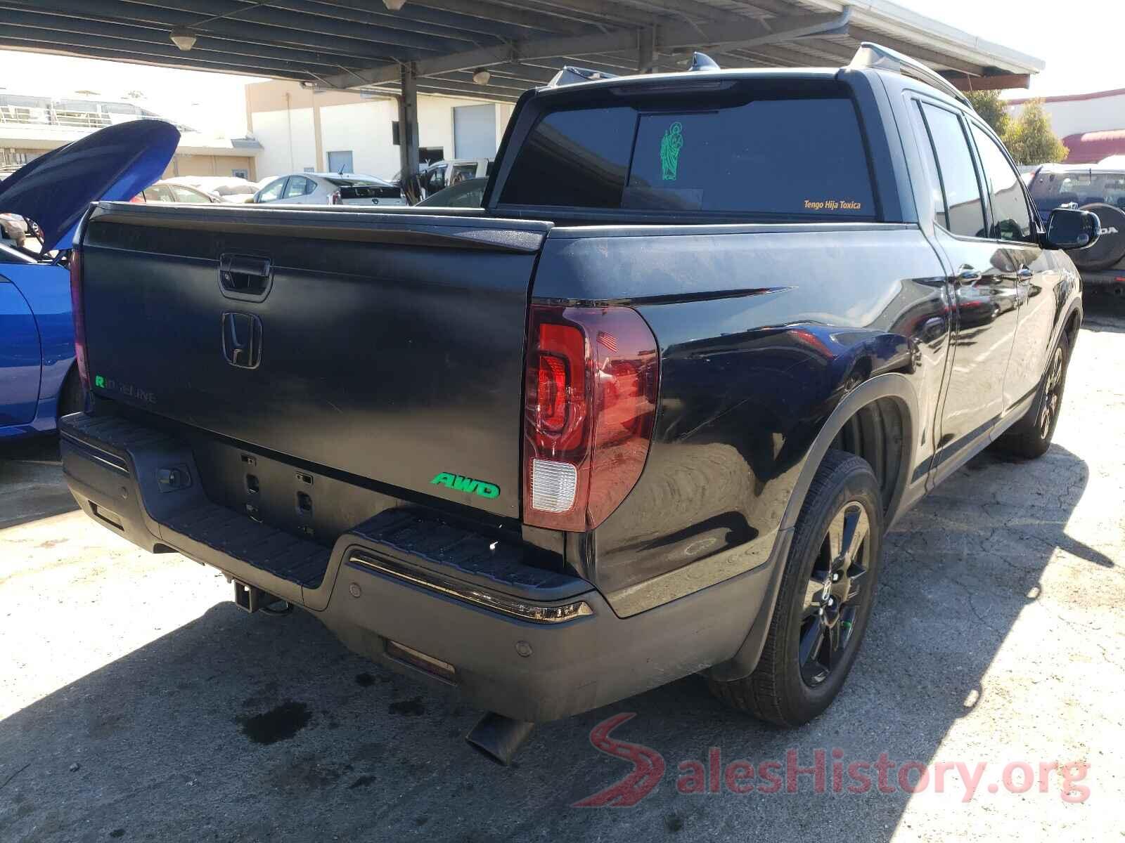 5FPYK3F86HB001346 2017 HONDA RIDGELINE