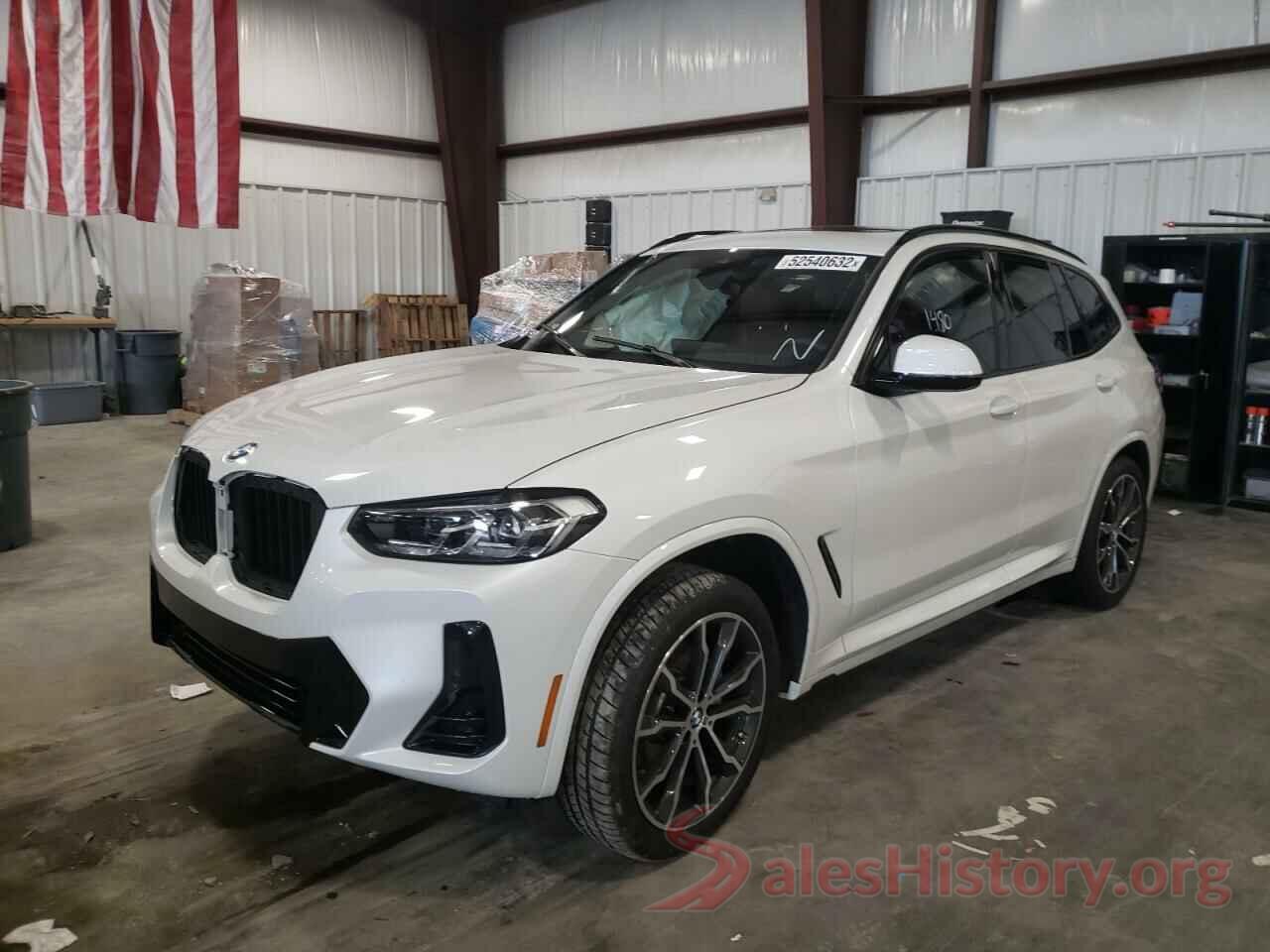 5UX43DP02N9M16963 2022 BMW X3