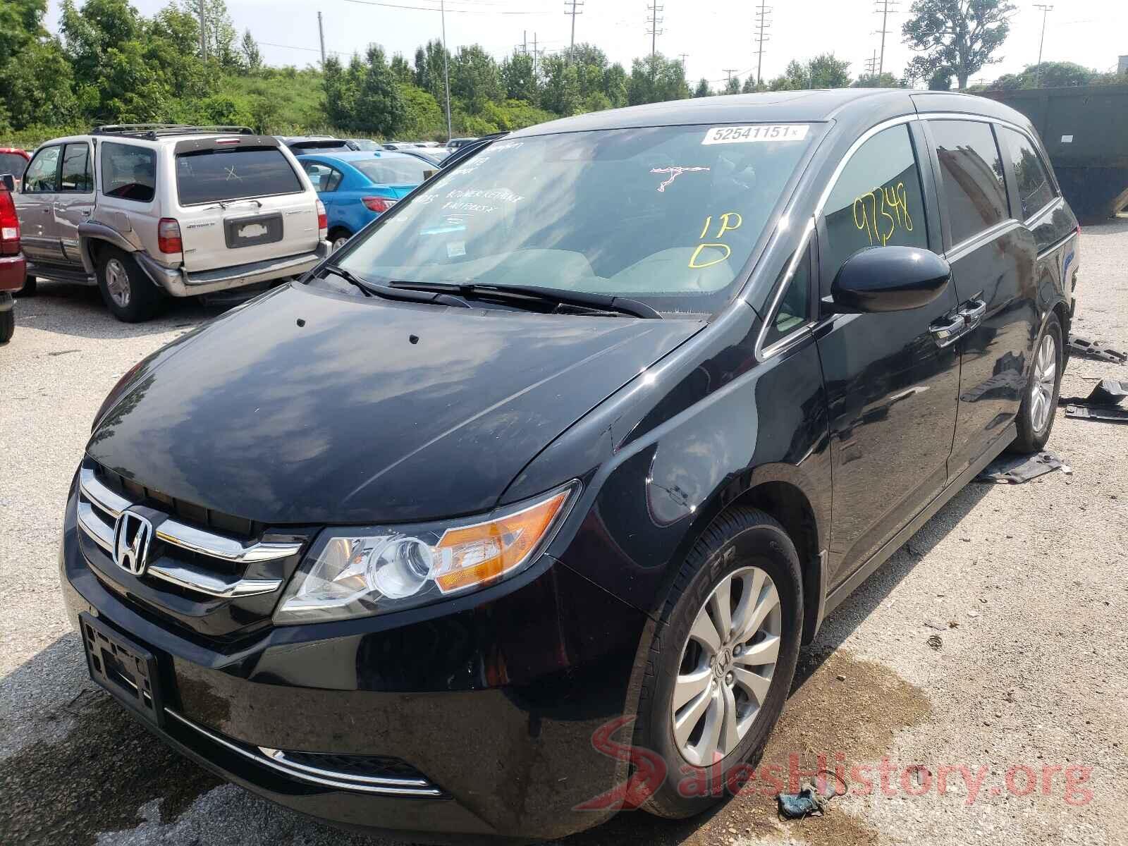 5FNRL5H6XGB106603 2016 HONDA ODYSSEY