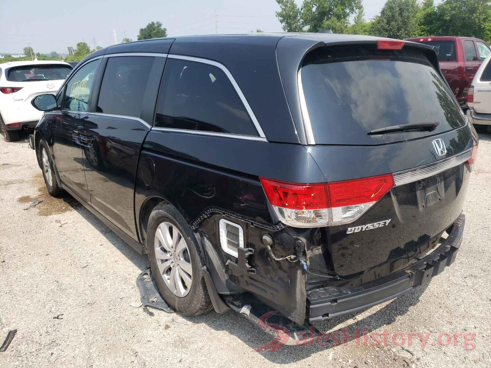 5FNRL5H6XGB106603 2016 HONDA ODYSSEY