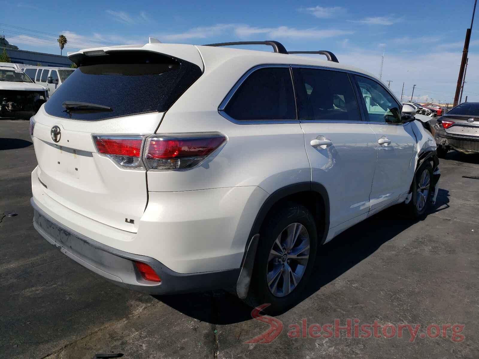 5TDZKRFH2GS170533 2016 TOYOTA HIGHLANDER