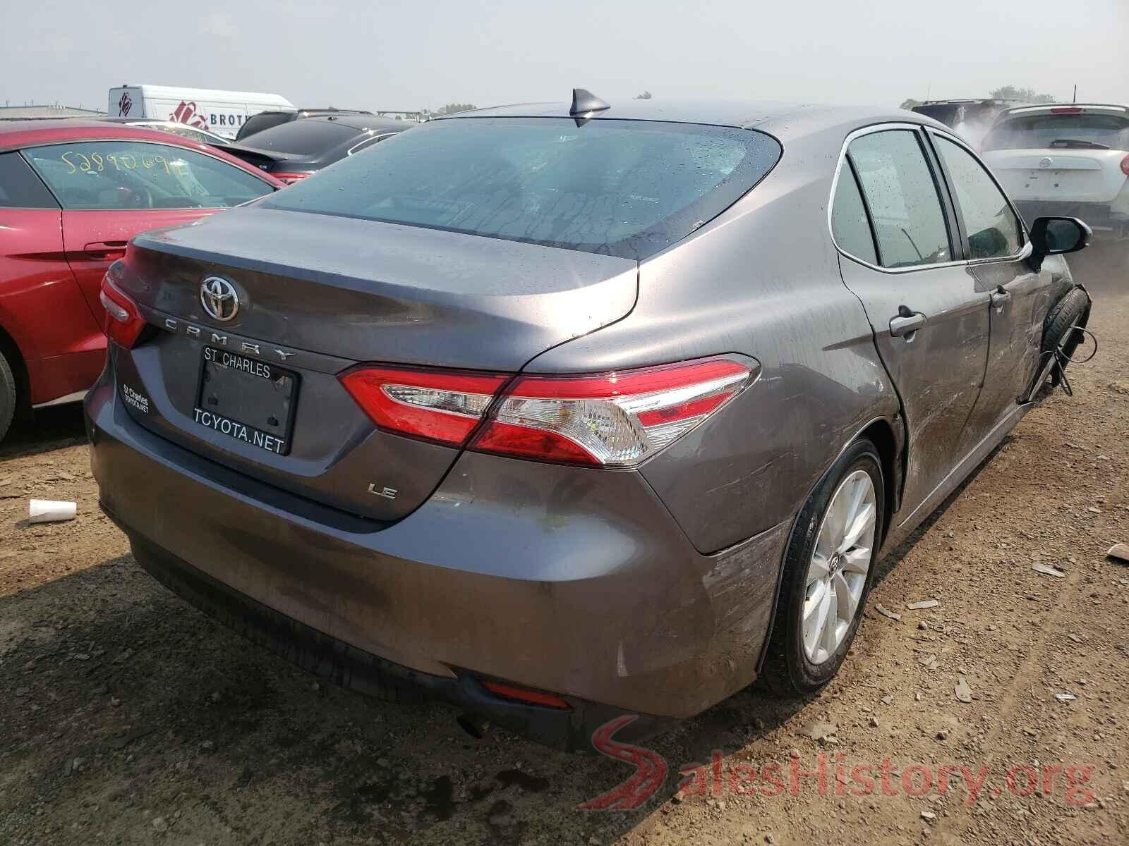 4T1B11HK7KU697630 2019 TOYOTA CAMRY