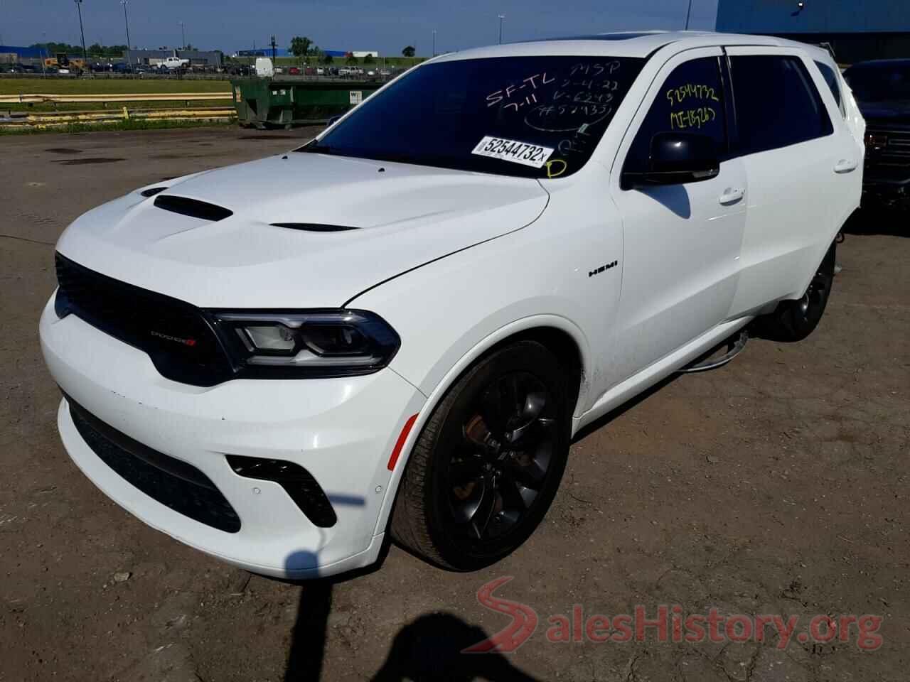 1C4SDJCT1MC696543 2021 DODGE DURANGO