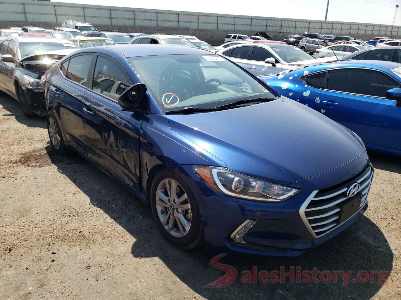 5NPD84LF8HH041282 2017 HYUNDAI ELANTRA