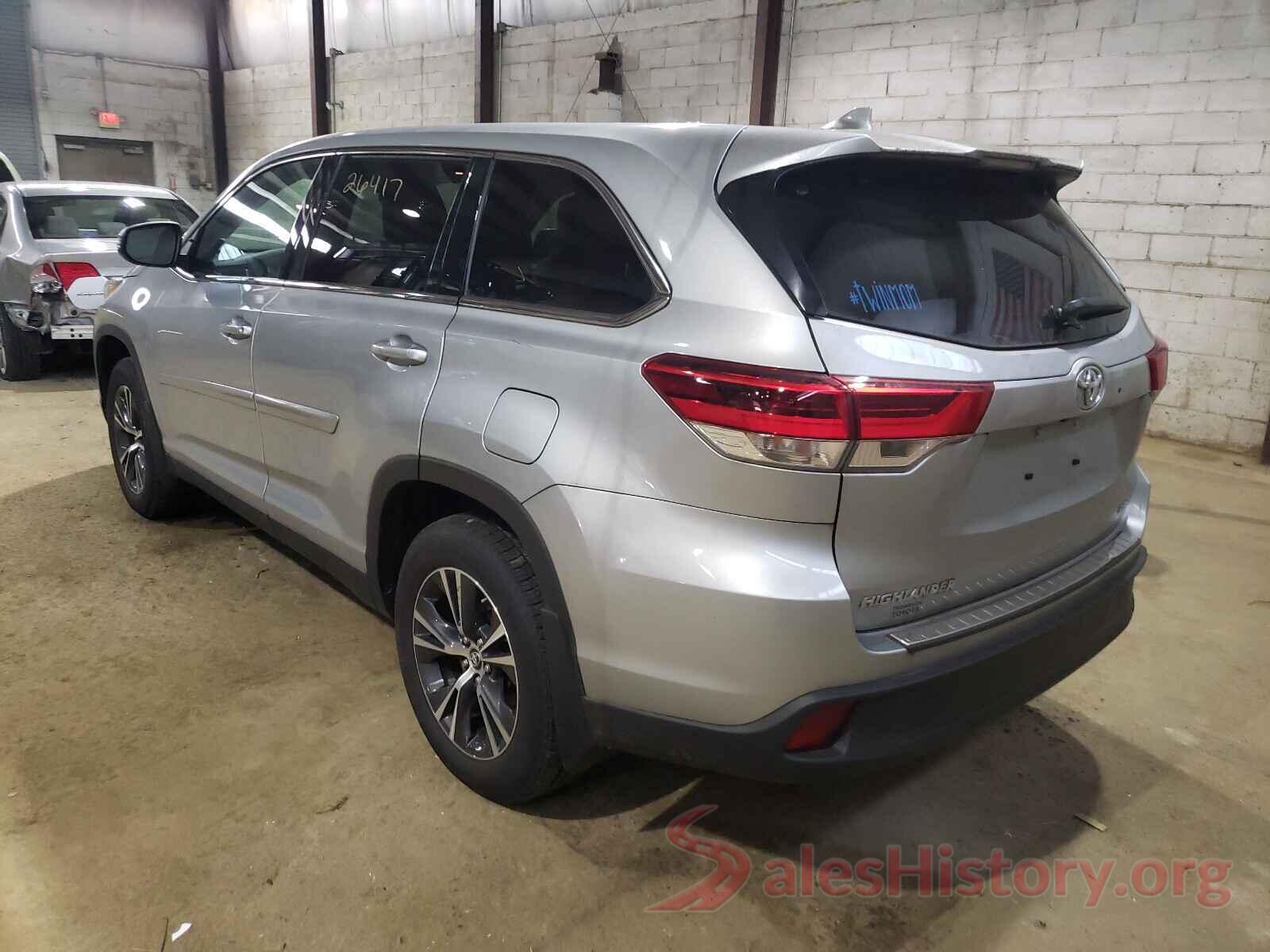 5TDBZRFH3KS925887 2019 TOYOTA HIGHLANDER