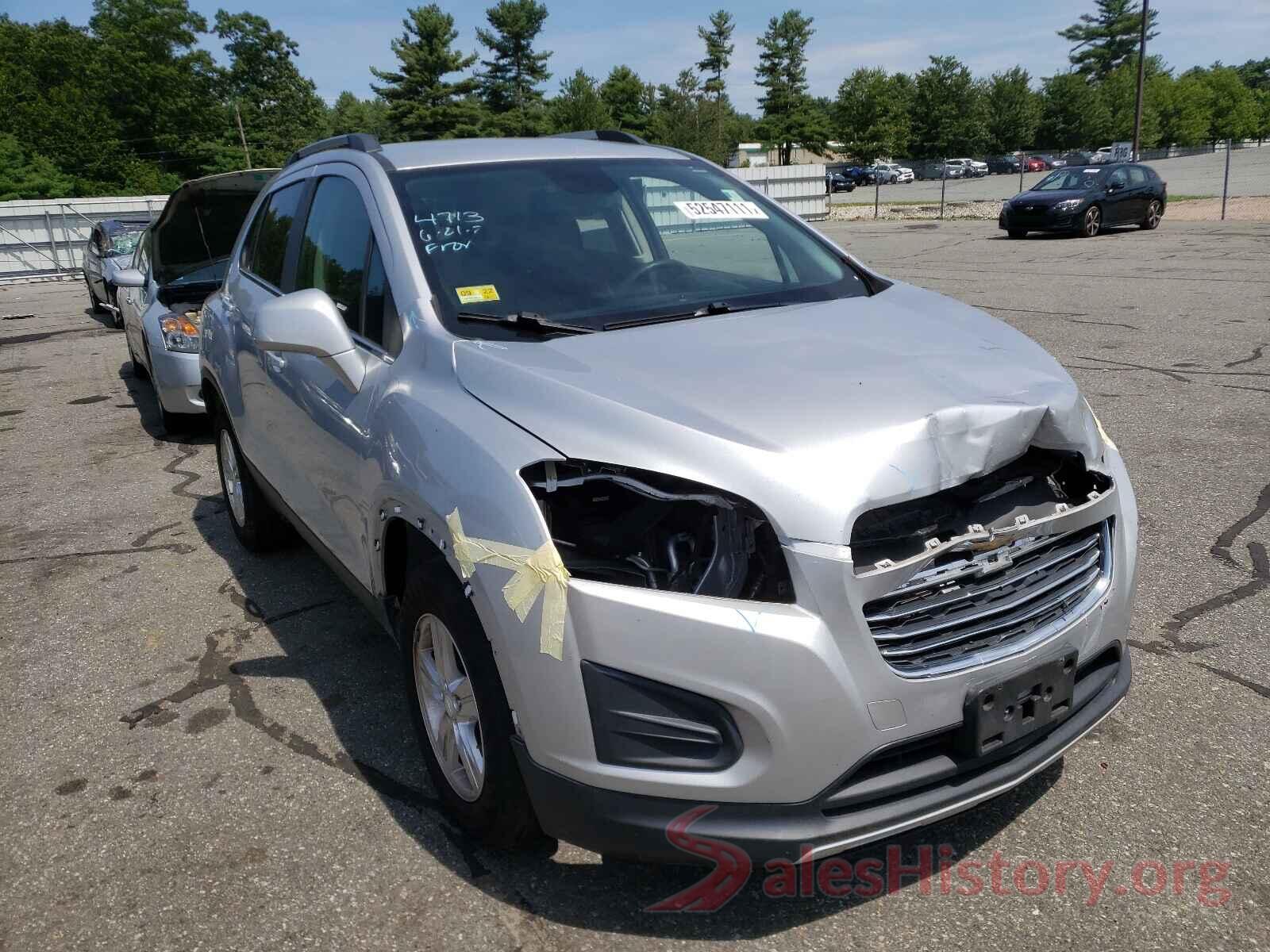 3GNCJPSBXGL254076 2016 CHEVROLET TRAX