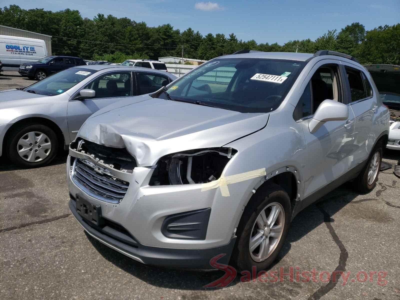 3GNCJPSBXGL254076 2016 CHEVROLET TRAX