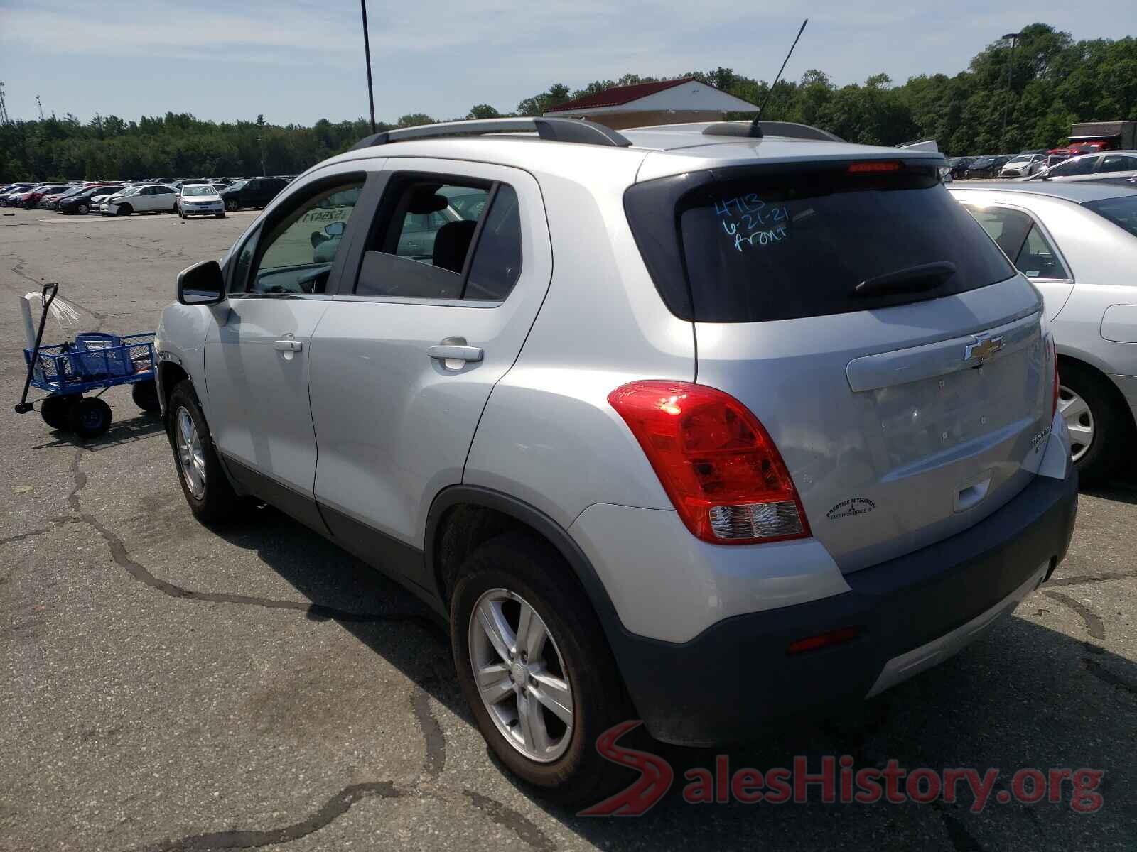 3GNCJPSBXGL254076 2016 CHEVROLET TRAX