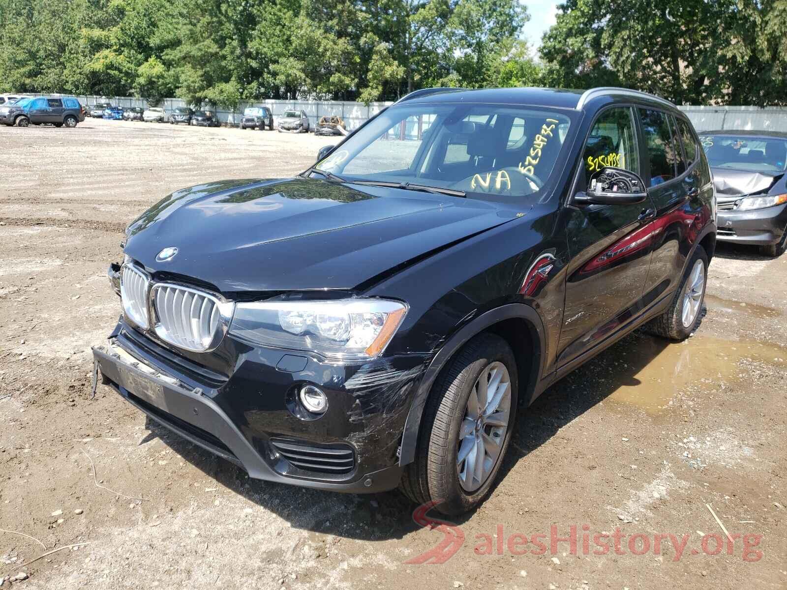 5UXWX9C59H0D98436 2017 BMW X3