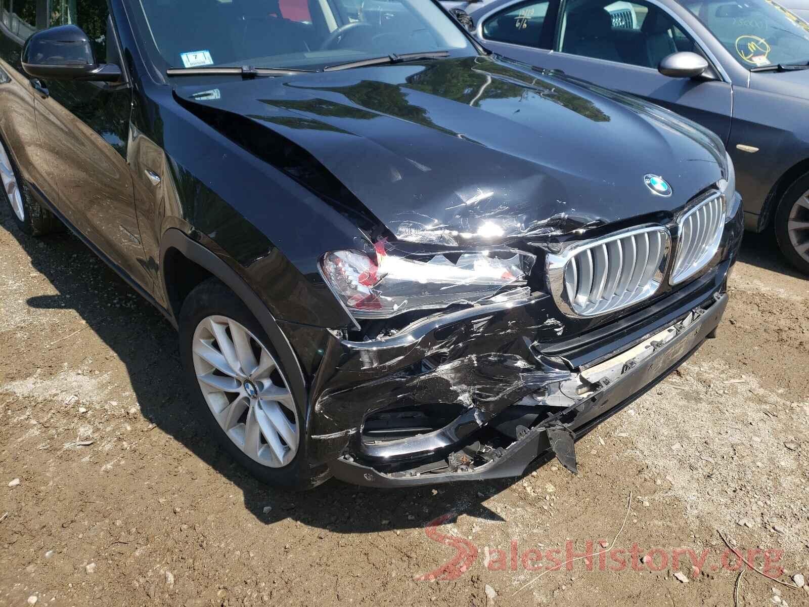 5UXWX9C59H0D98436 2017 BMW X3