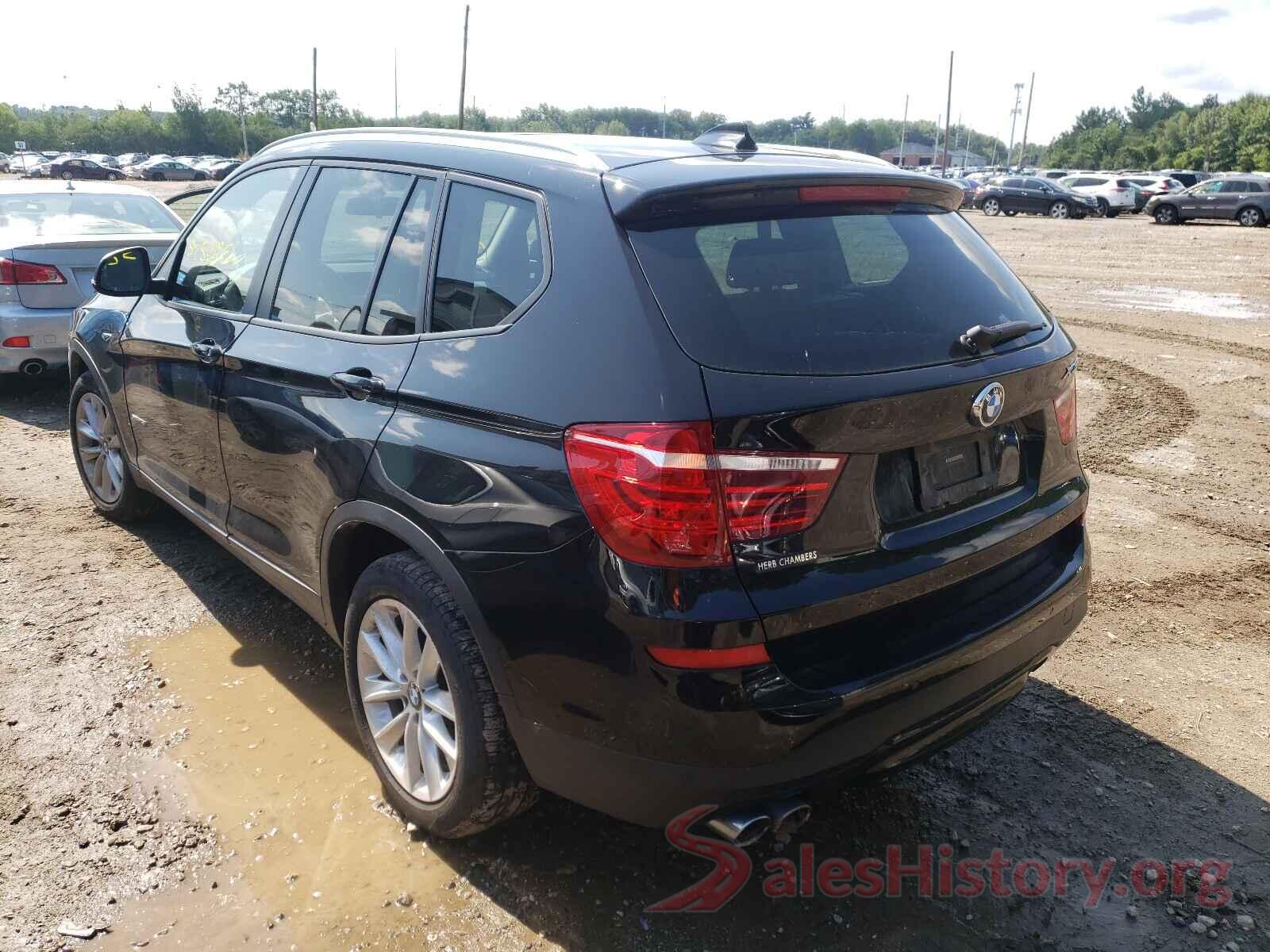 5UXWX9C59H0D98436 2017 BMW X3