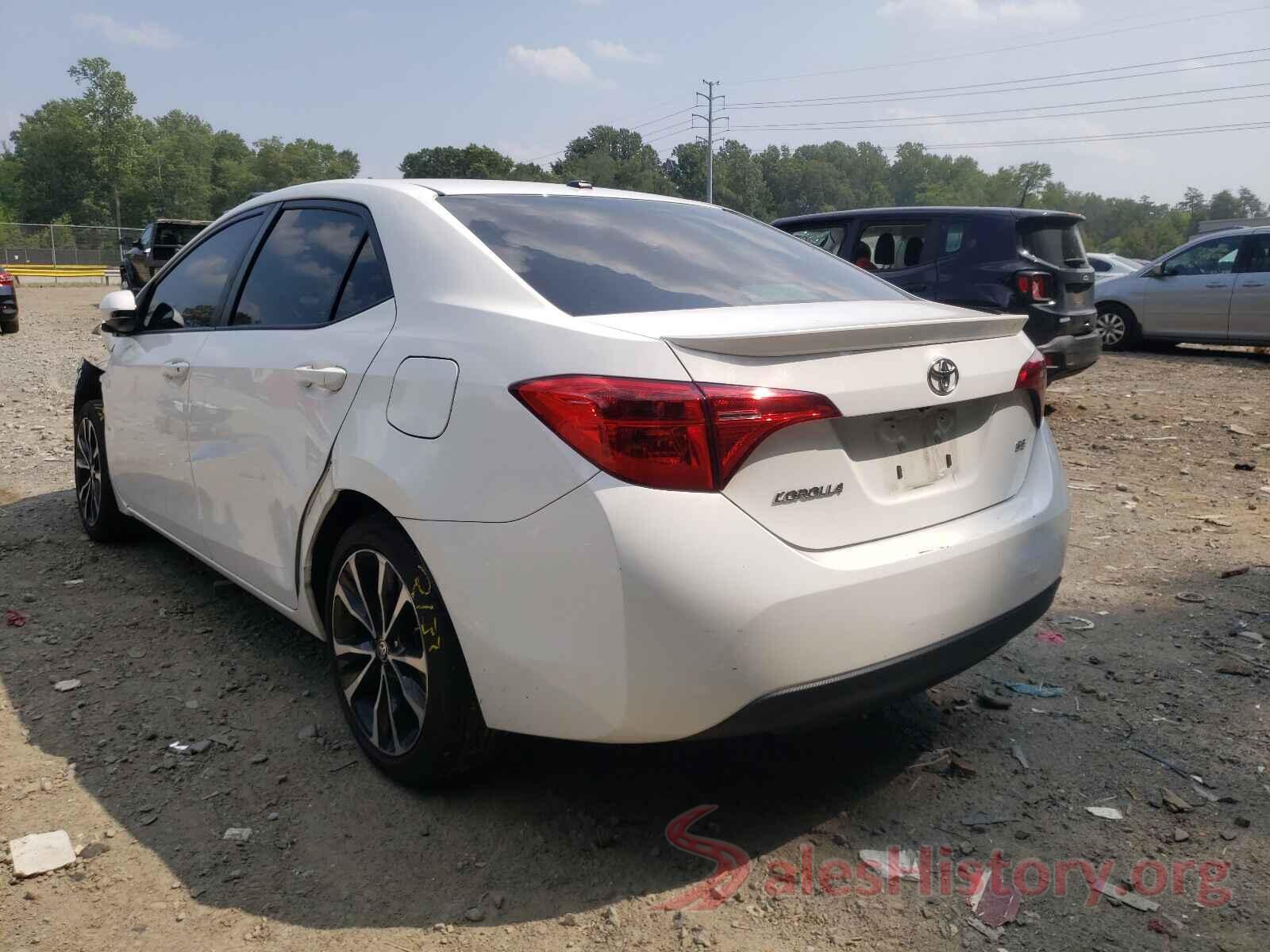 5YFBURHE4HP599150 2017 TOYOTA COROLLA