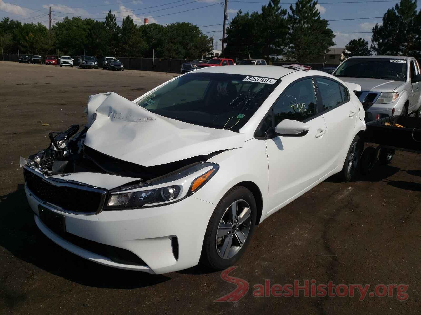 3KPFL4A7XJE225796 2018 KIA FORTE