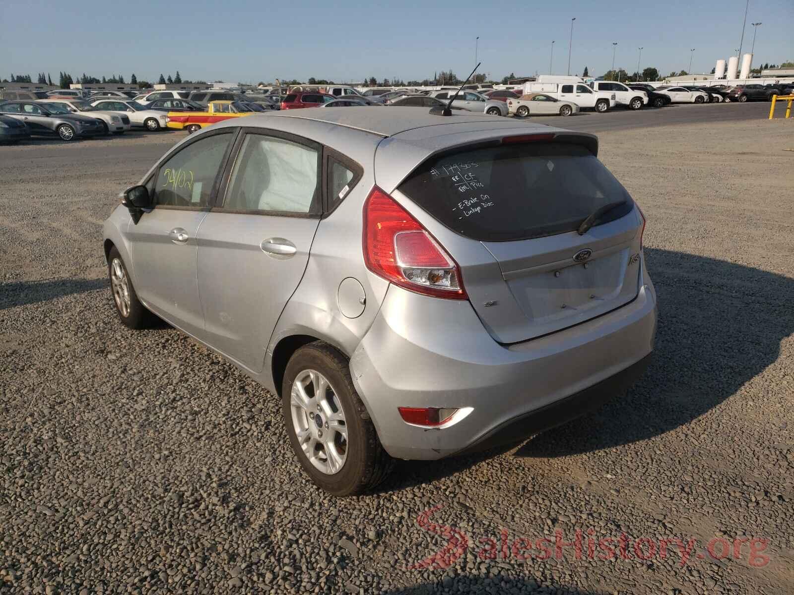 3FADP4EJ7GM179303 2016 FORD FIESTA