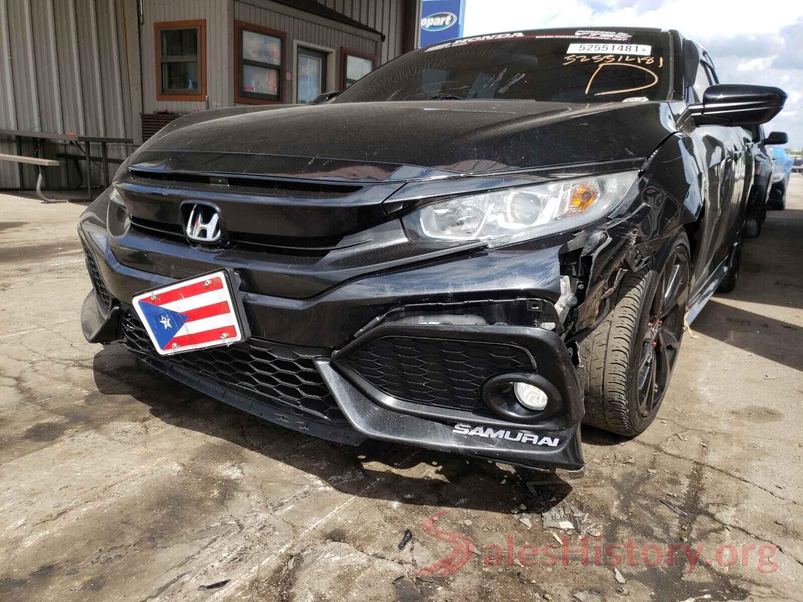 SHHFK7G42JU207643 2018 HONDA CIVIC