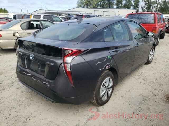 JTDKARFU4G3510963 2016 TOYOTA PRIUS