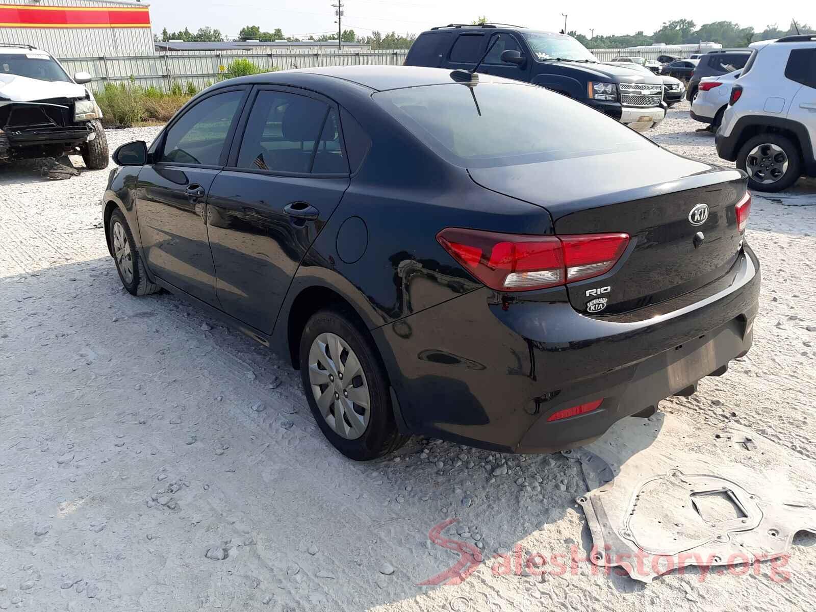 3KPA24ABXKE201792 2019 KIA RIO