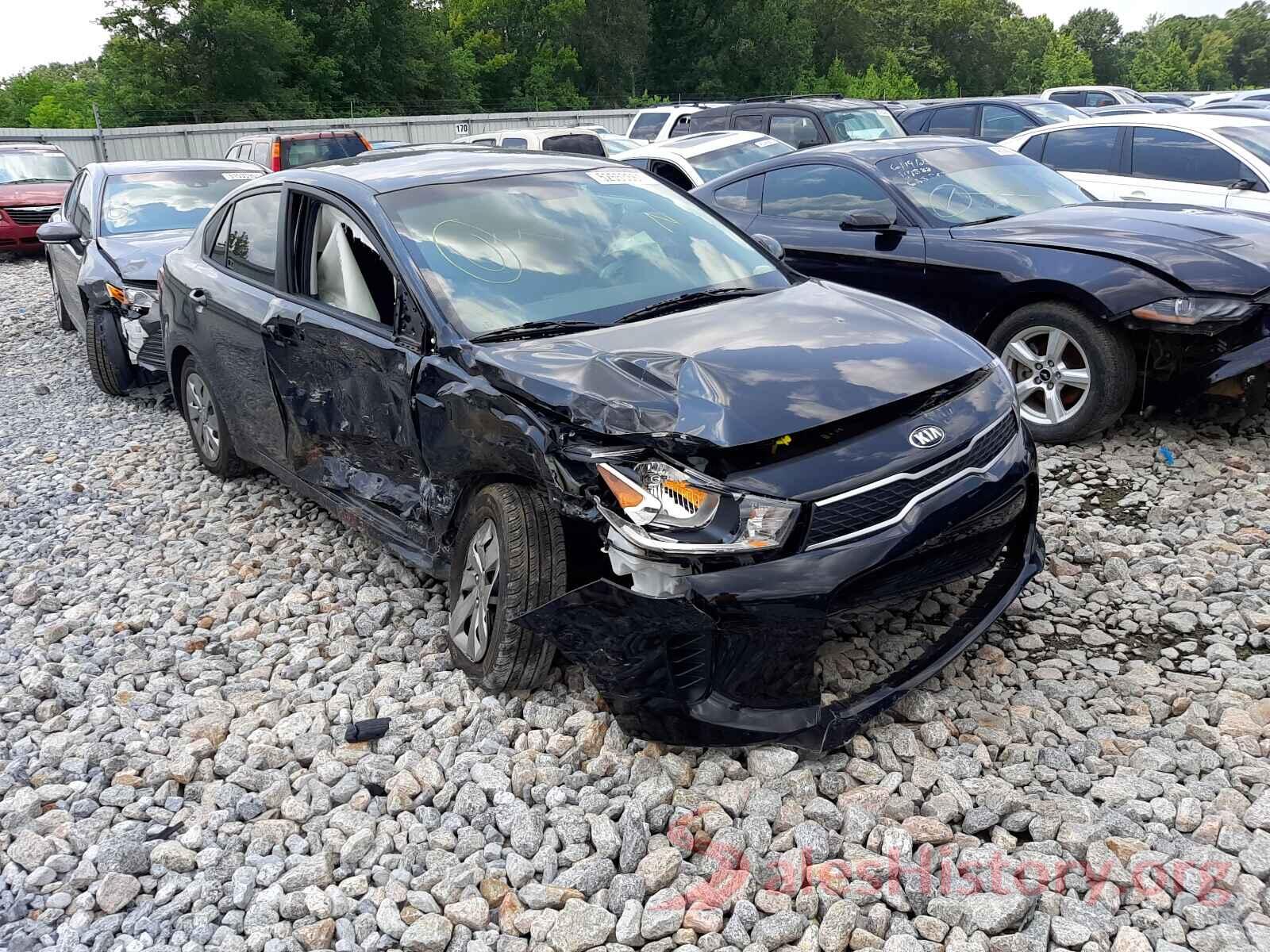 3KPA24ABXKE201792 2019 KIA RIO