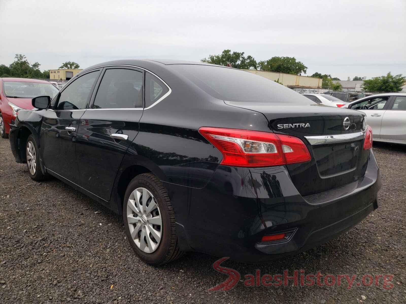 3N1AB7AP4HY256455 2017 NISSAN SENTRA