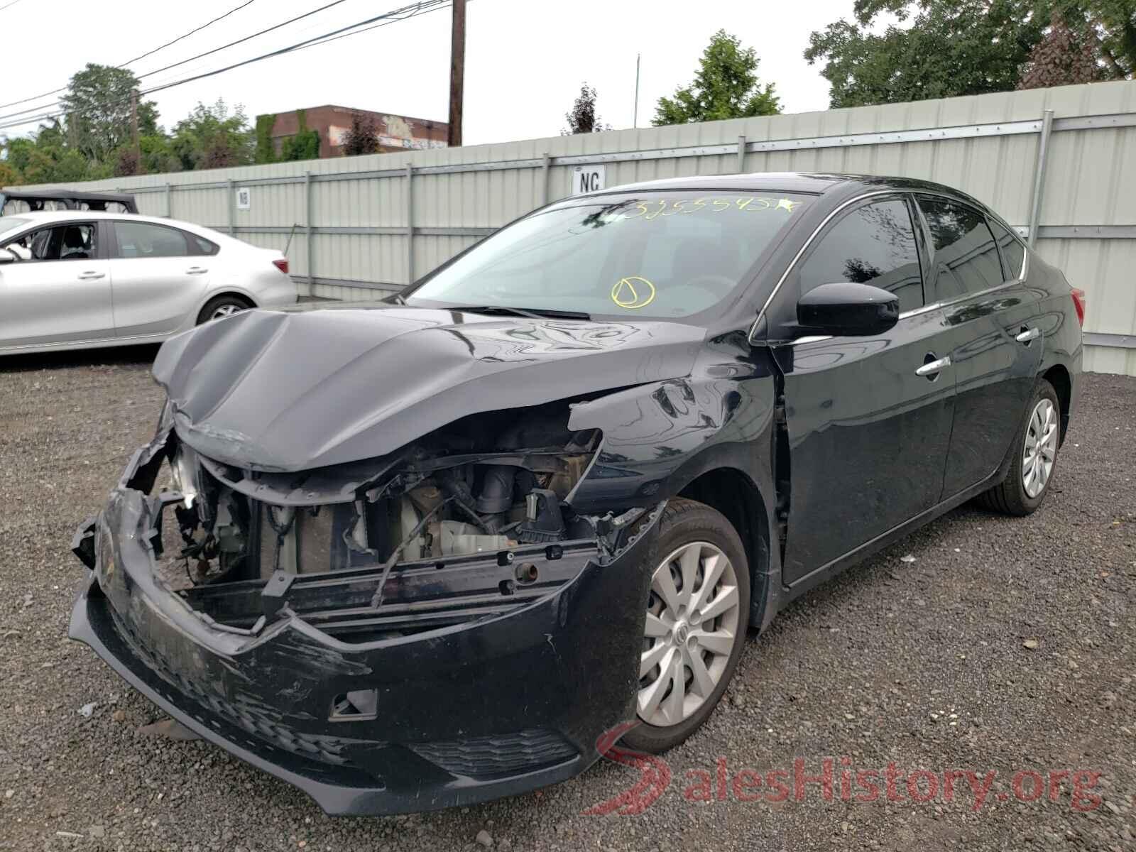 3N1AB7AP4HY256455 2017 NISSAN SENTRA