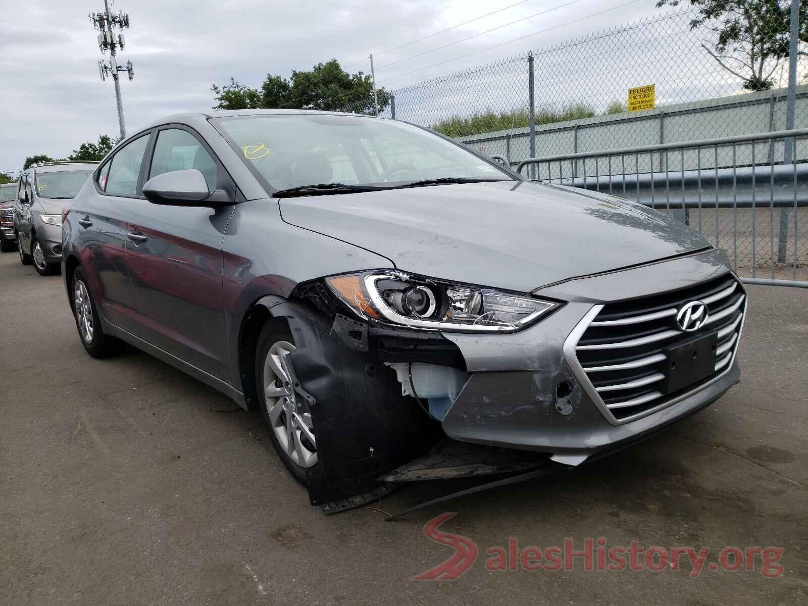 KMHD74LFXHU337179 2017 HYUNDAI ELANTRA