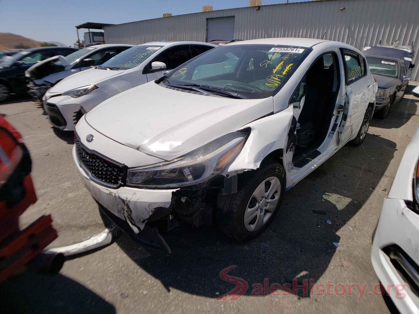 KNAFK5A82H5681599 2017 KIA FORTE