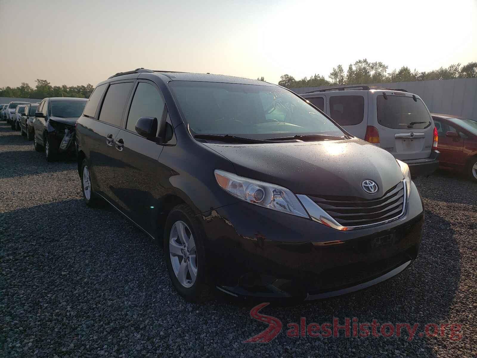 5TDKZ3DC4HS801169 2017 TOYOTA SIENNA