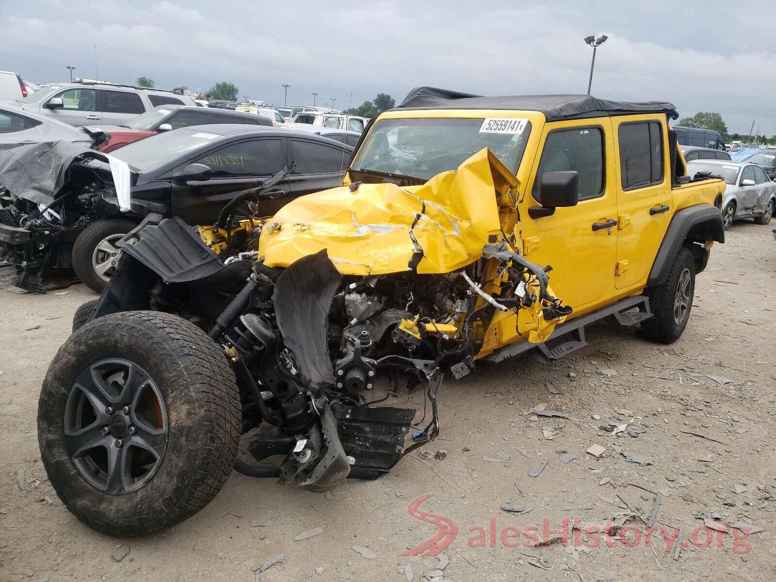 1C4HJXDG7KW568097 2019 JEEP WRANGLER