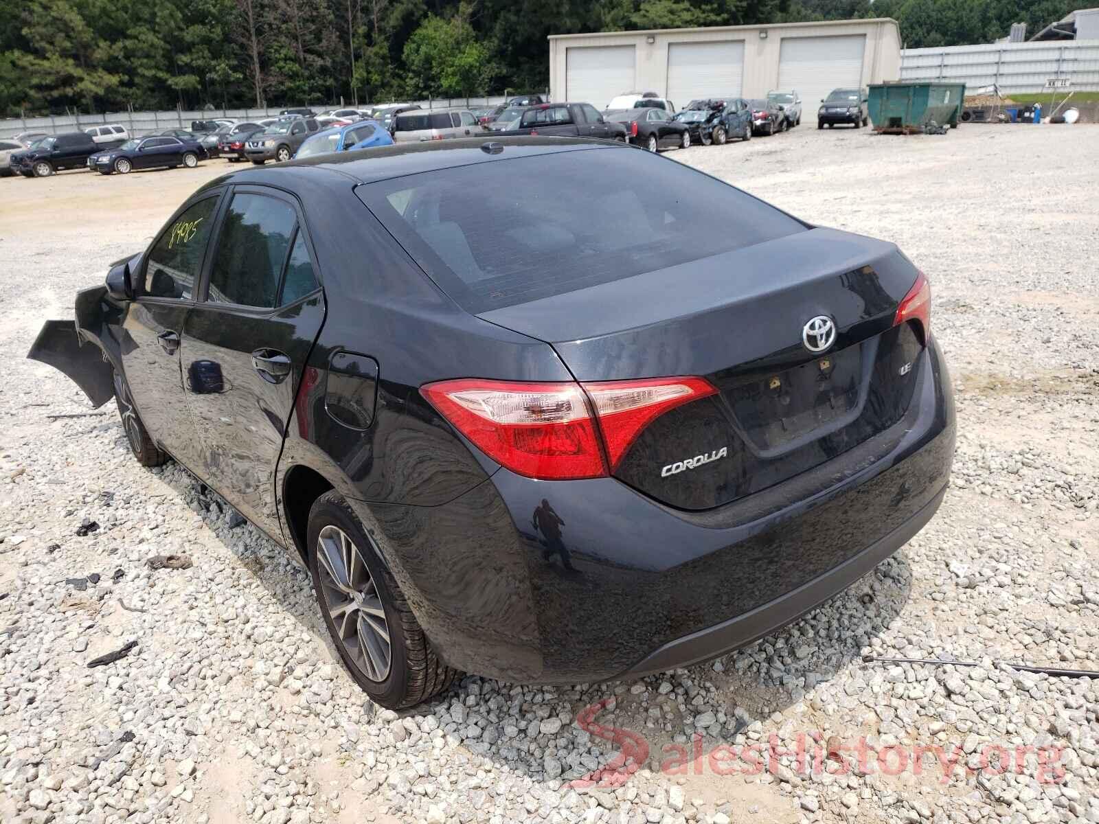 2T1BURHE3HC849672 2017 TOYOTA COROLLA