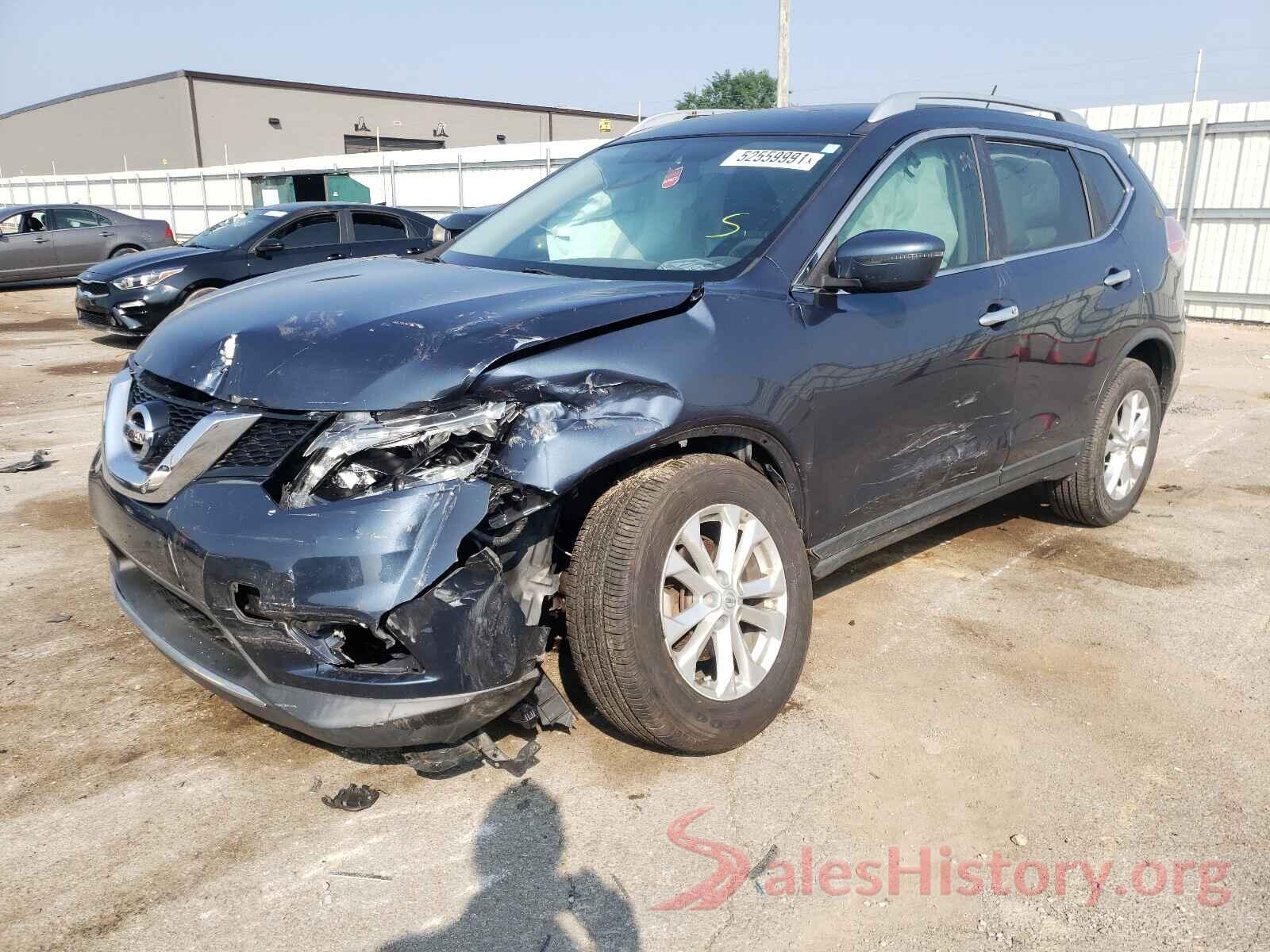 KNMAT2MV7GP729790 2016 NISSAN ROGUE