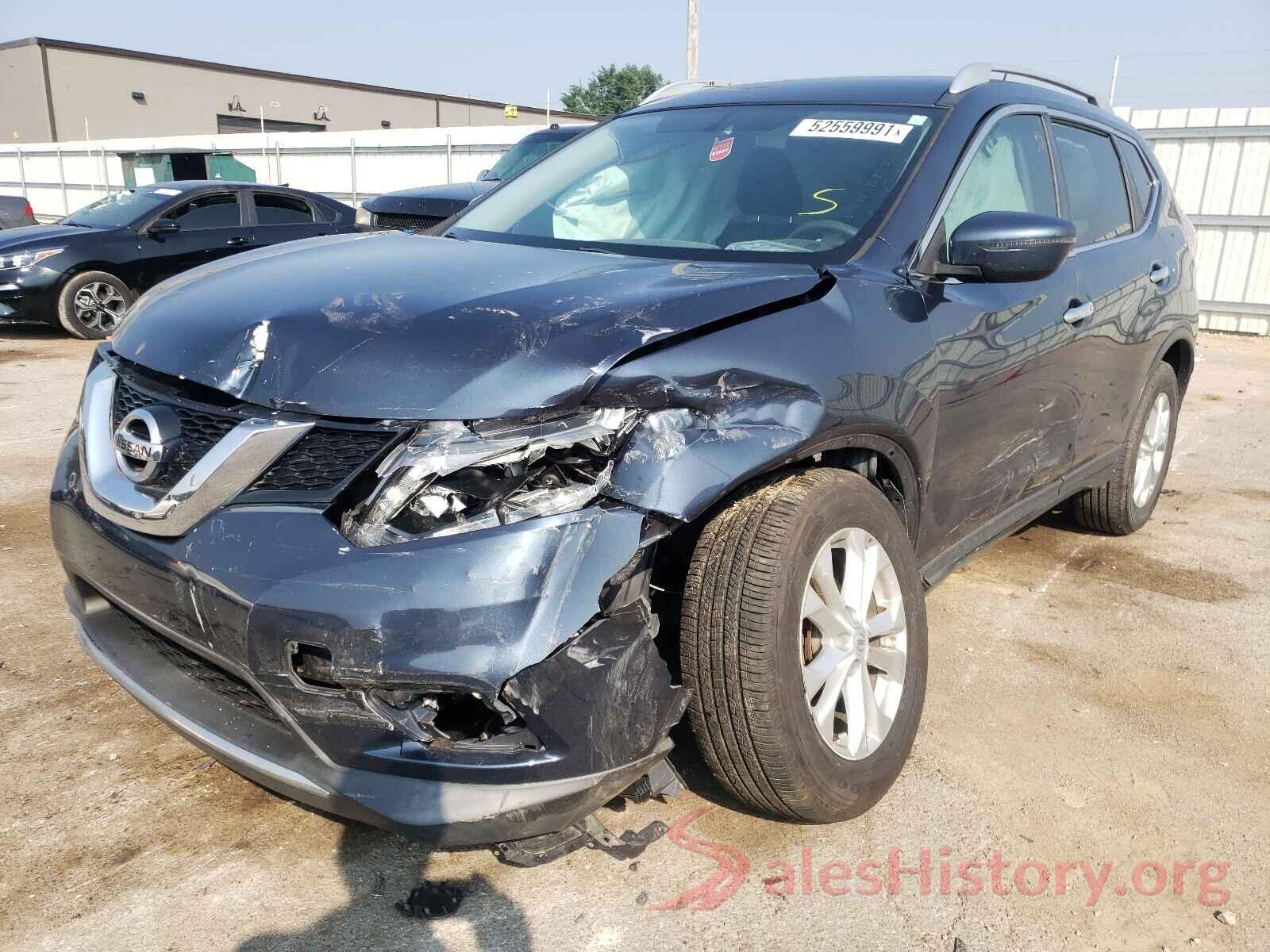 KNMAT2MV7GP729790 2016 NISSAN ROGUE