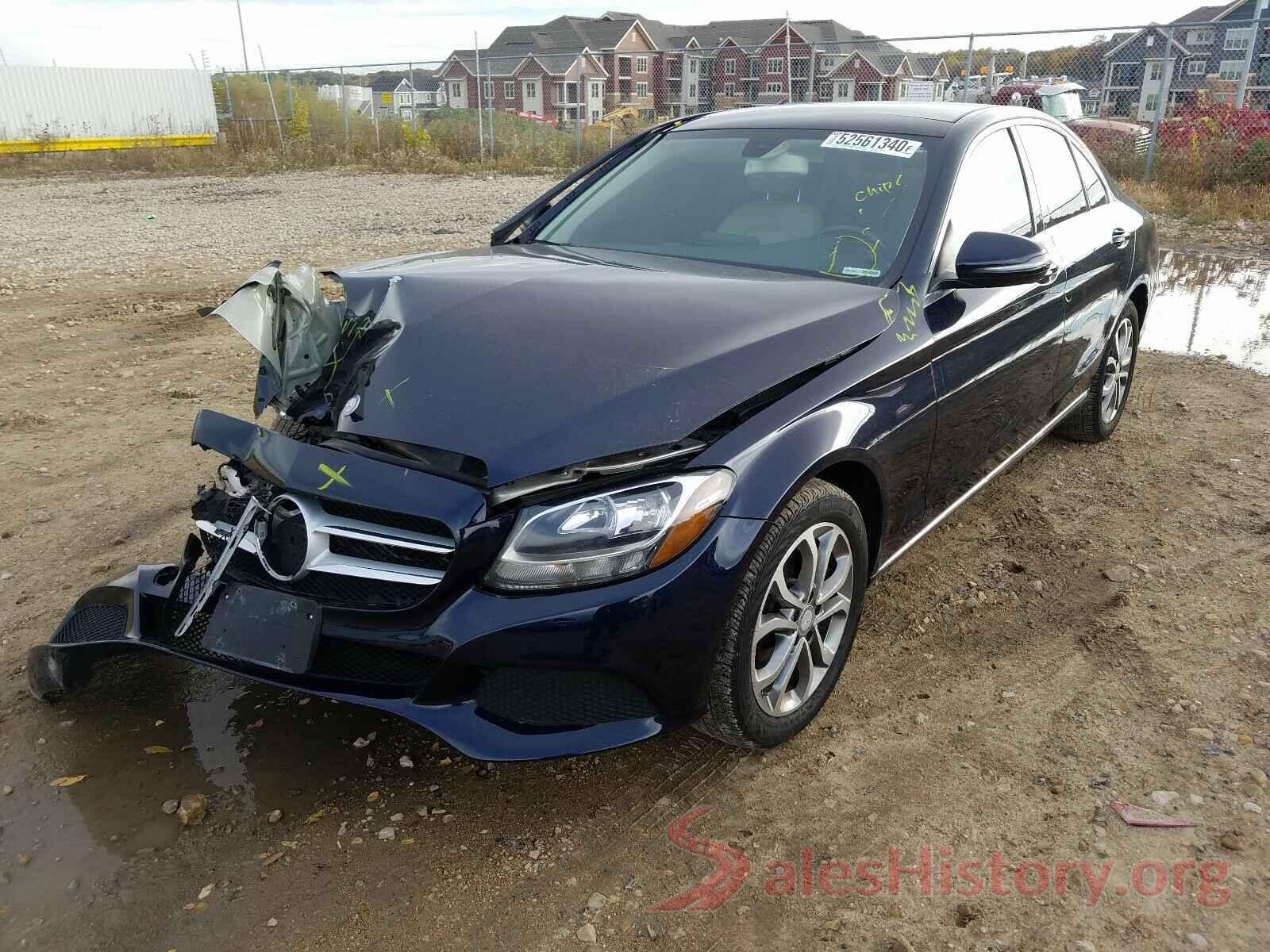 55SWF4KBXGU108439 2016 MERCEDES-BENZ C CLASS