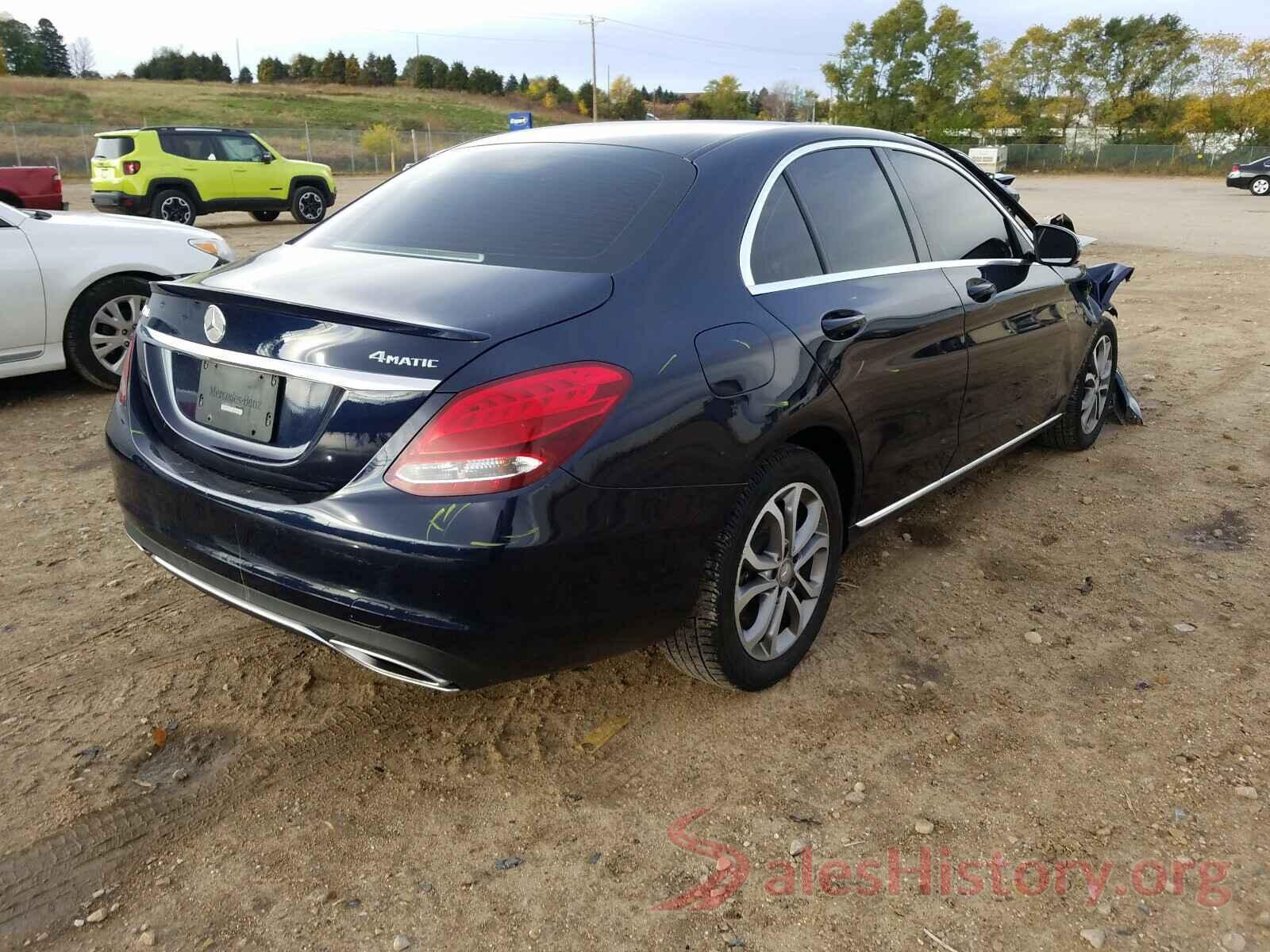 55SWF4KBXGU108439 2016 MERCEDES-BENZ C CLASS