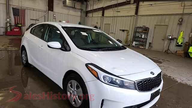 2017 KIA FORTE VIN 3KPFL4A77HE068822, trunk area
